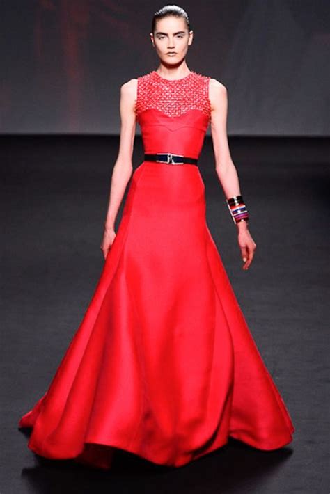 dior red carpet dress|red dior dresses second hand.